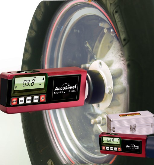 Digital CasterCamber Gauge with AccuLevel™ TeamDI